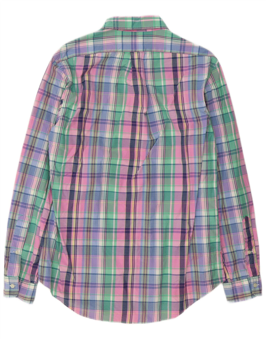 Polo Ralph Lauren Mens Custom Fit Shirt Medium Multicoloured Check Cotton