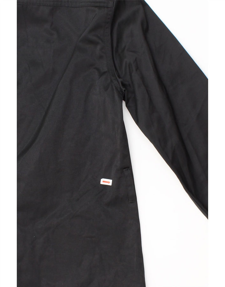 BENETTON Womens Bomber Jacket UK 14 Medium Black Vintage Benetton and Second-Hand Benetton from Messina Hembry 