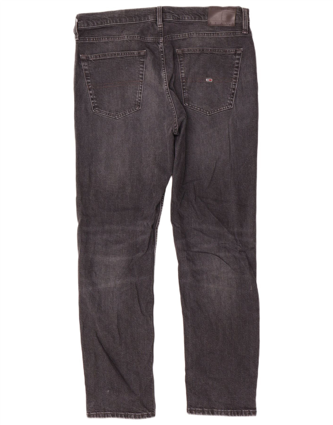 Tommy Hilfiger Mens Ryan Straight Jeans W32 L30 Grey Cotton