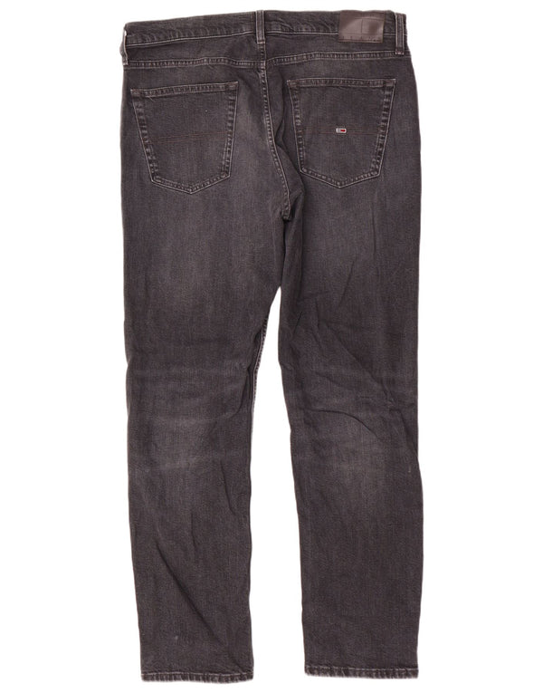 Мужские прямые джинсы Tommy Hilfiger Ryan W32 L30, серый хлопок