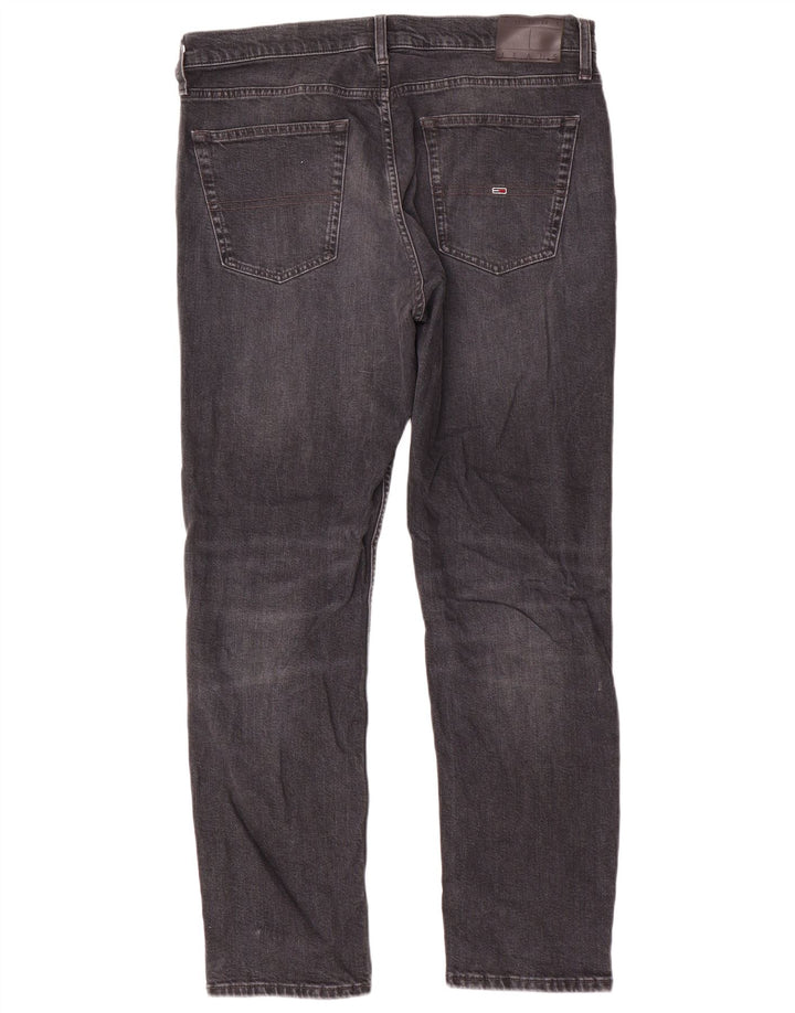 Tommy Hilfiger Mens Ryan Straight Jeans W32 L30 Grey Cotton
