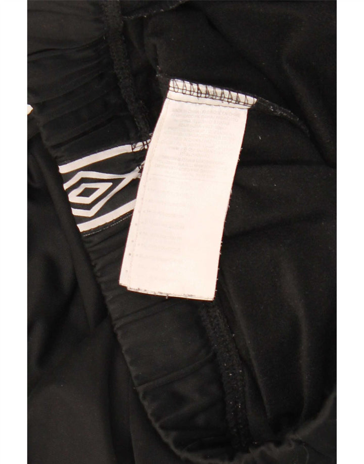 Umbro Pantalon de Survêtement Graphique Homme Large Noir Polyester