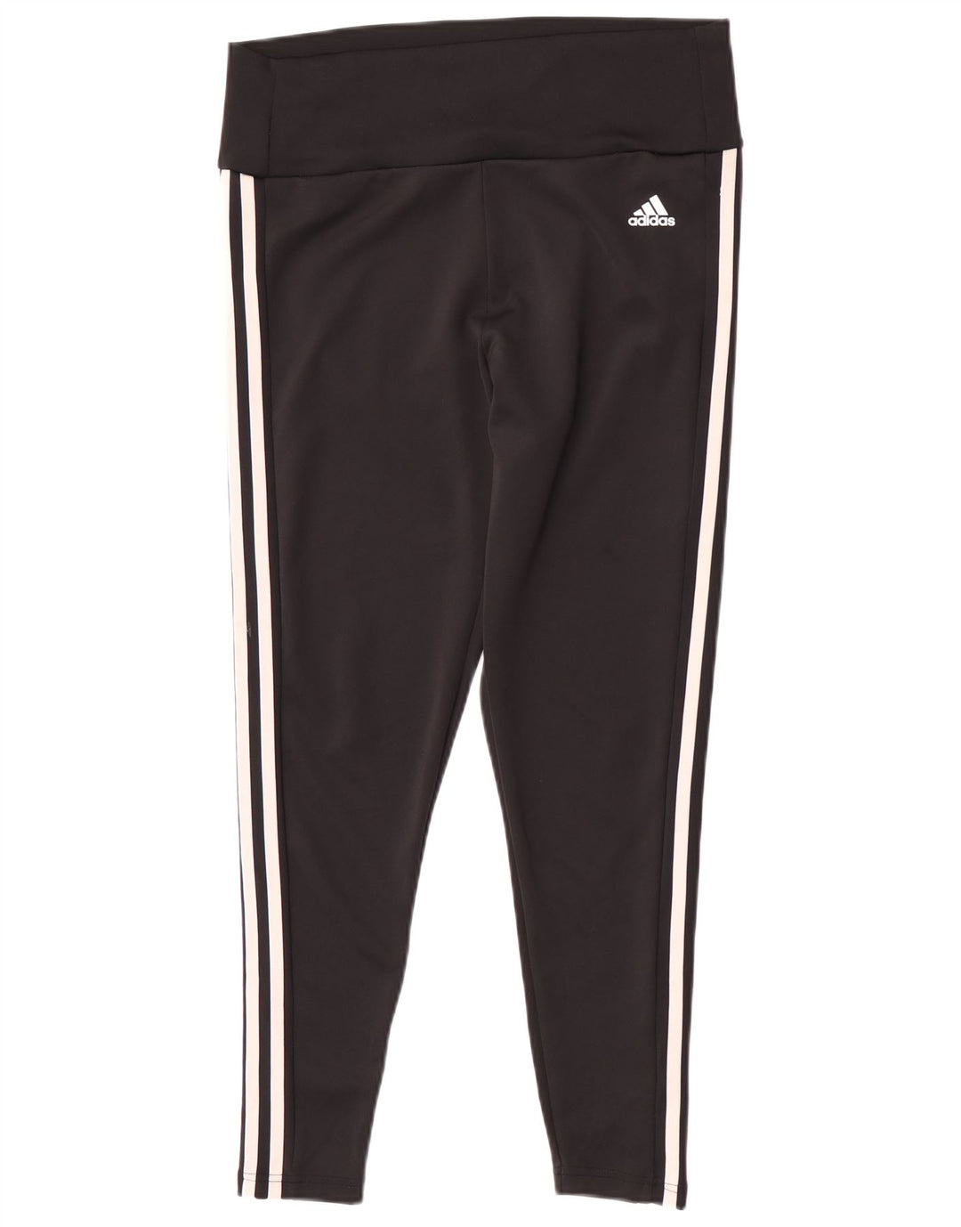 Adidas Womens Aeroready Leggings UK 16/18 Large Black Polyester