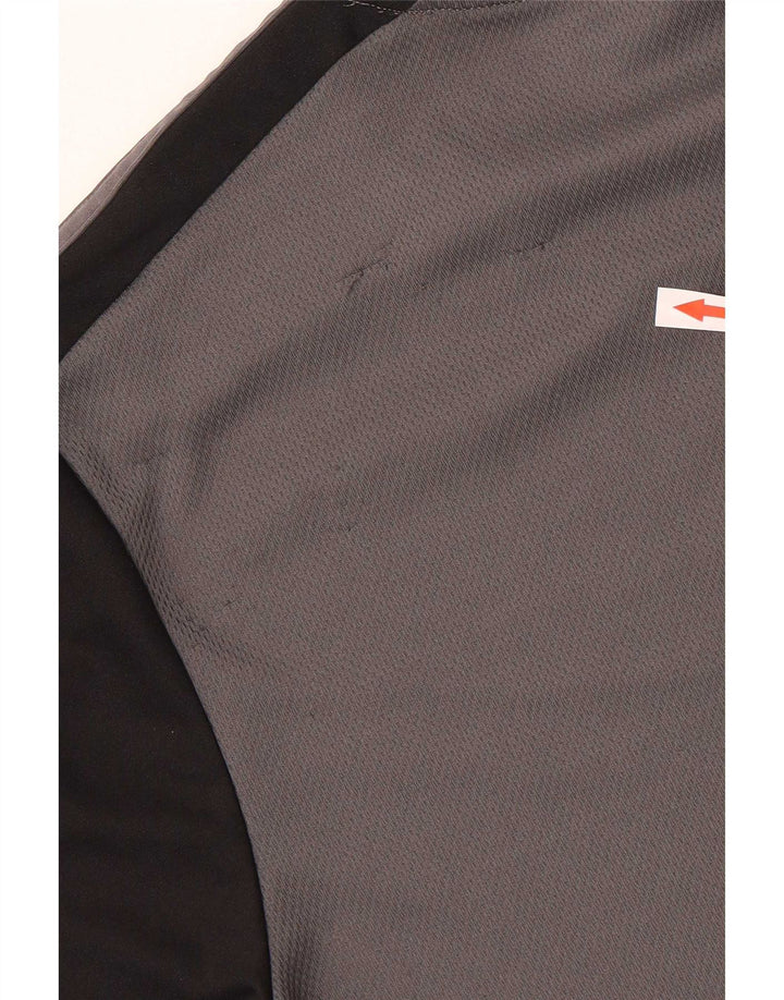 Tricou pentru bărbați Adidas Top Mediu Negru Colorblock