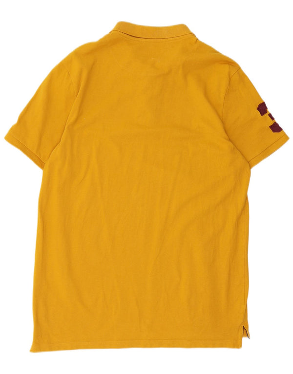 U.S. Polo Assn. Mens Graphic Regular Fit Shirt XL Yellow Cotton