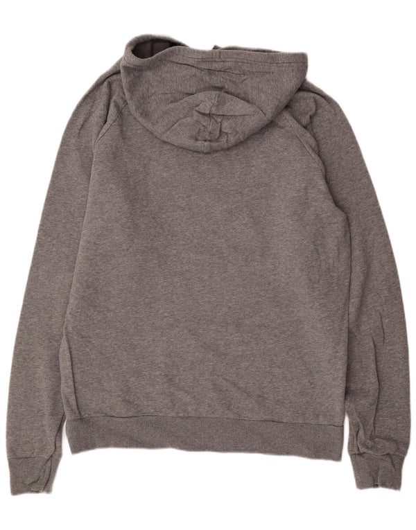 Under Armour Mens Cold Gear Hoodie Jumper Médio Algodão Cinza