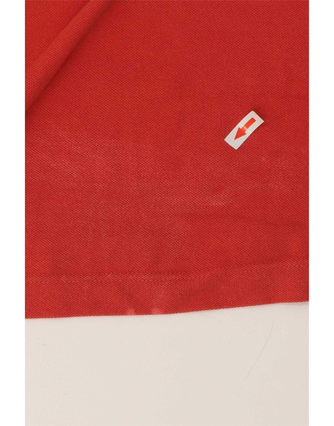 Kappa Mens Polo Shirt Medium Red Cotton