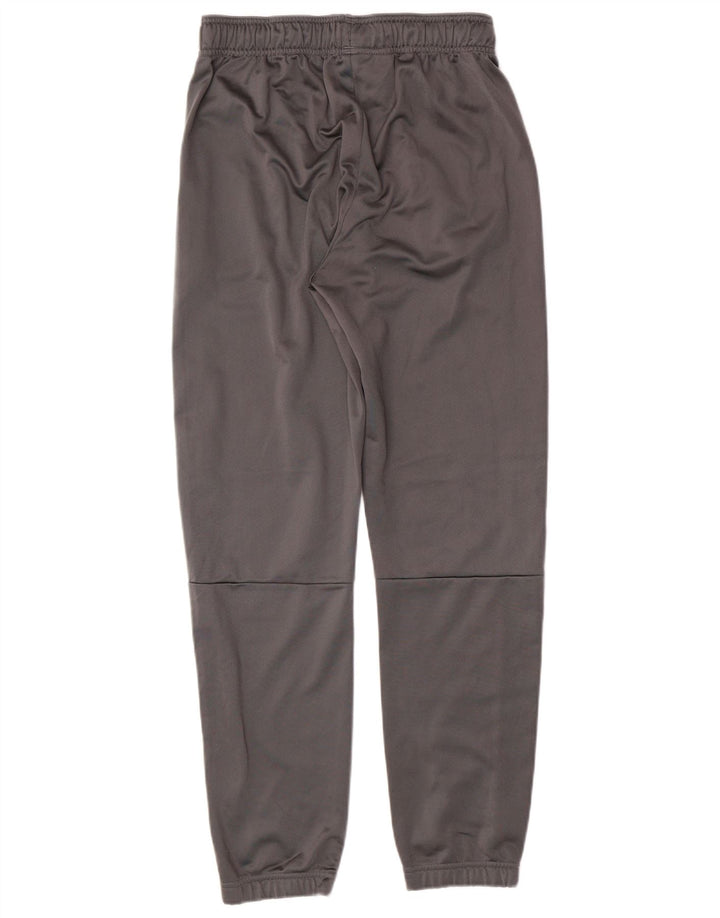 ADIDAS Boys Tracksuit Trousers Joggers 13-14 Years Grey Polyester