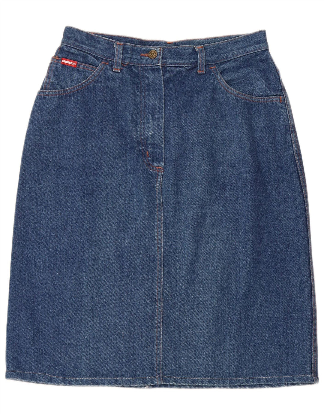 Gonna denim donna CARRERA W32 grande cotone blu