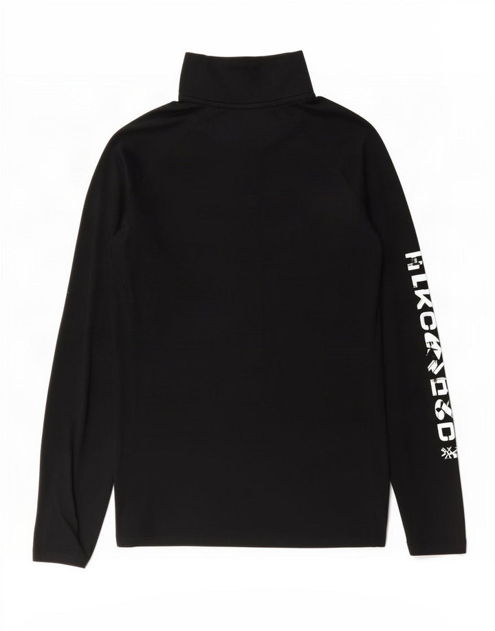 Top da tuta con grafica pullover da donna Under Armour UK 12 medio nero