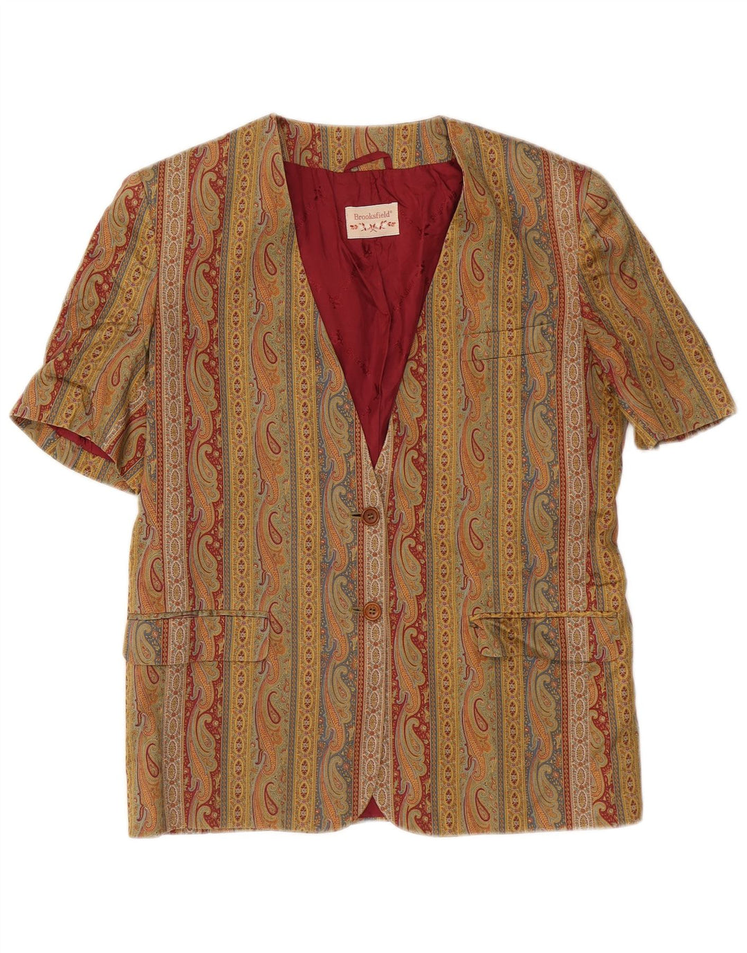 Giacca blazer a 2 bottoni da donna BROOKSFIELD IT 44 media multicolore