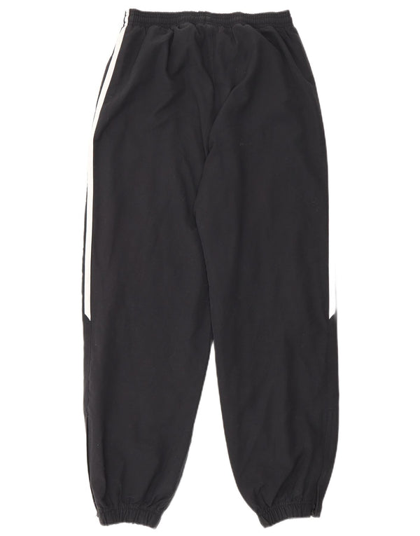 Adidas Boys Tracksuit Trousers Joggers 11-12 Years  Black Polyester