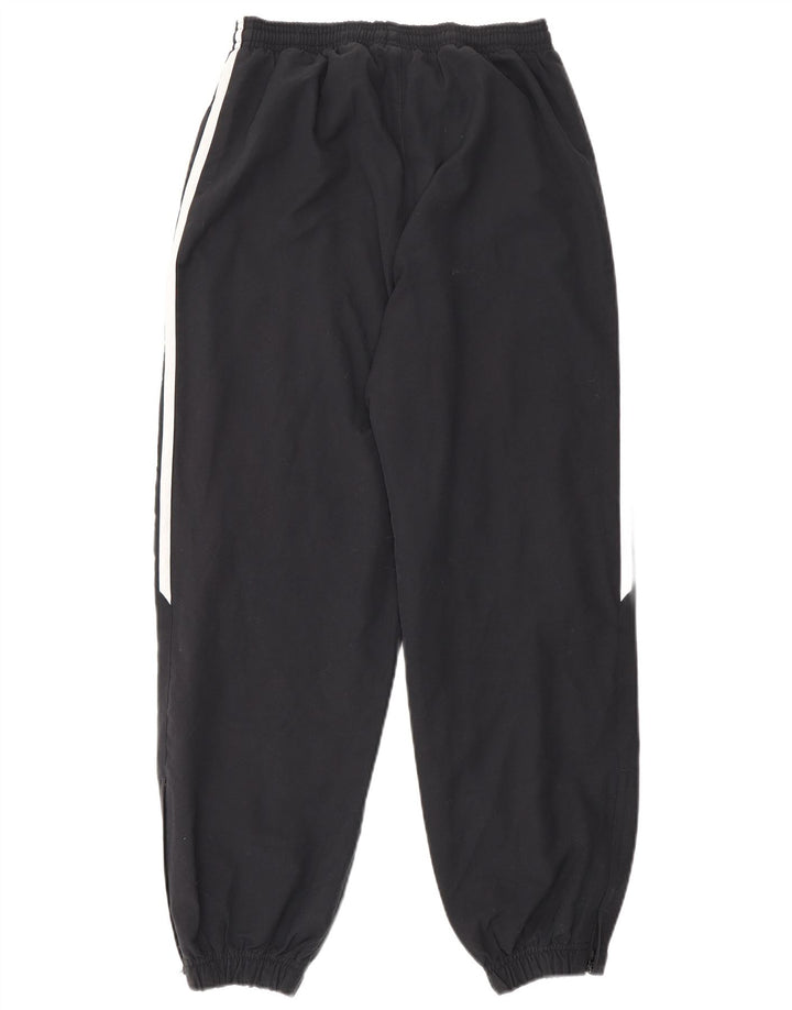 Adidas Boys Tracksuit Trousers Joggers 11-12 Years  Black Polyester