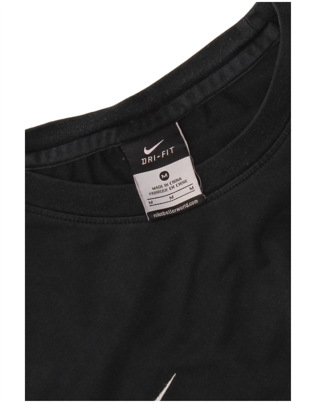 Nike Hommes Dri Fit T-Shirt Haut Noir Moyen