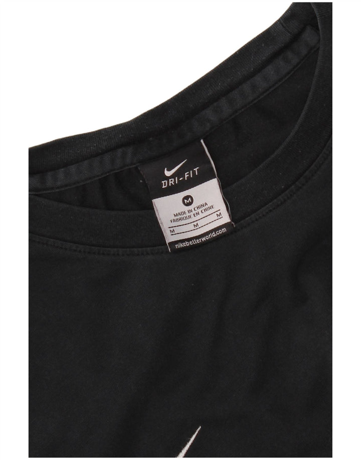 Nike Hommes Dri Fit T-Shirt Haut Noir Moyen