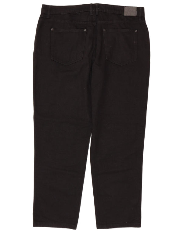 Jeans affusolati da uomo Jack Wills W38 L32 cotone nero