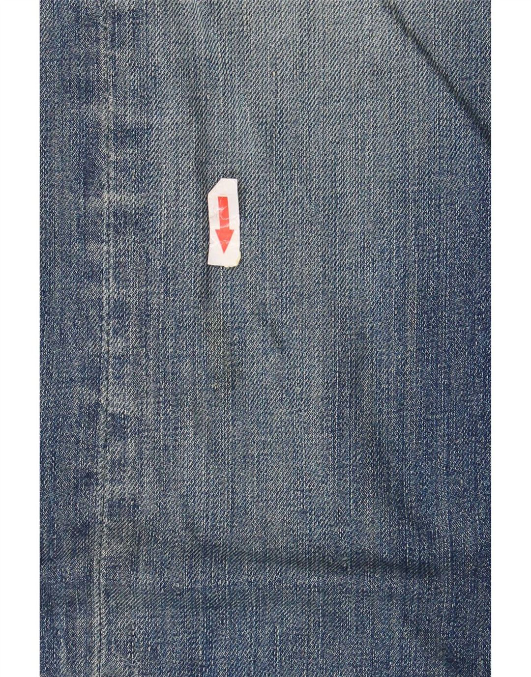 Replay Womens Straight Jeans W31 L34 Blue Cotton