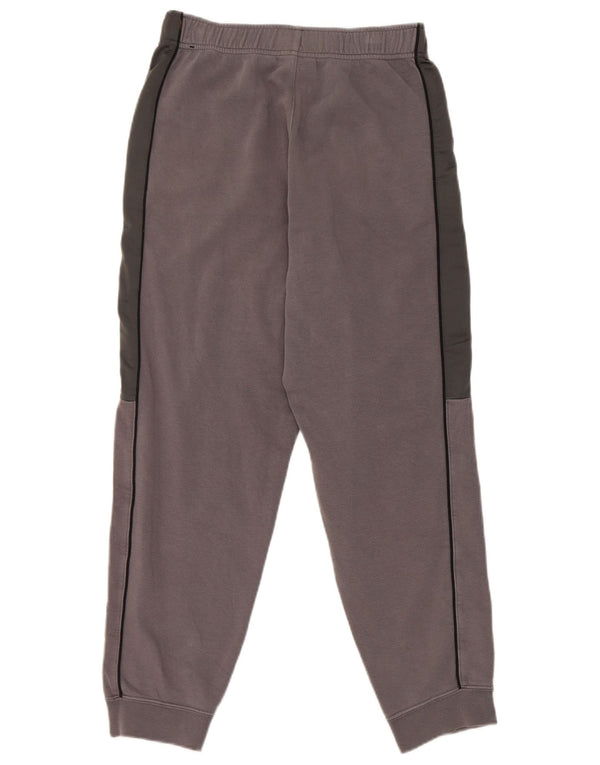Nike Boys Tracksuit Trousers Joggers 13-14 Years Grey Colourblock Cotton