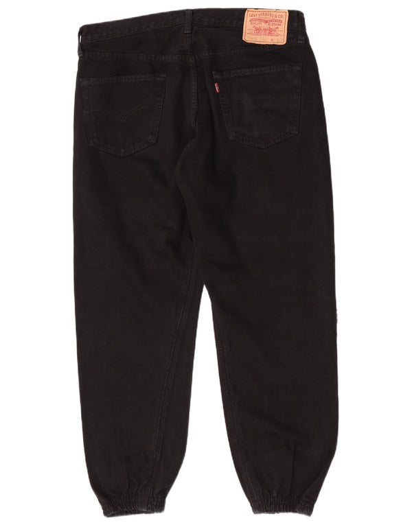 Levi's Womens 512 Joggers Tapered Jeans W36 L27 Μαύρο βαμβακερό