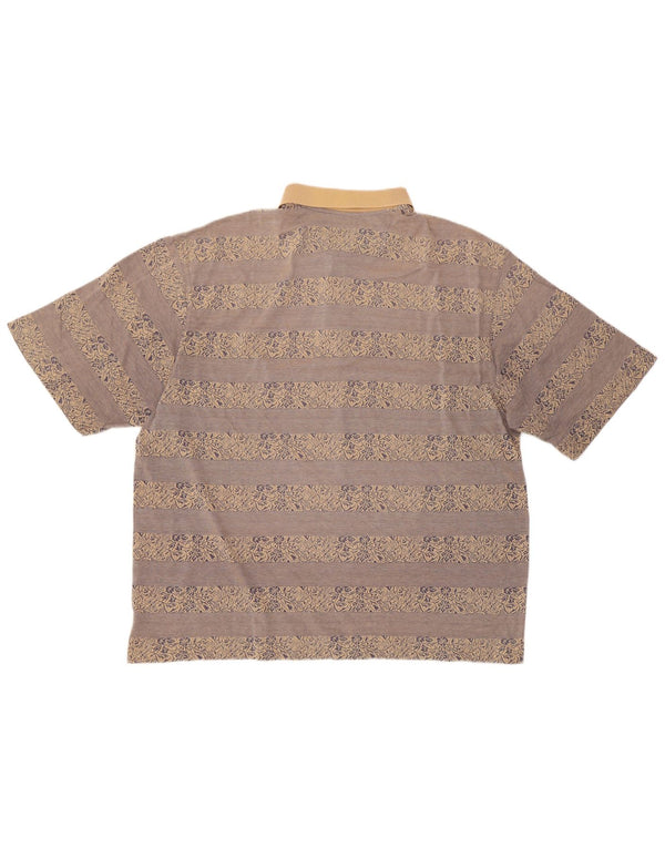 Muška polo majica kratkih rukava Ellesse IT 54 XL na sivu prugu
