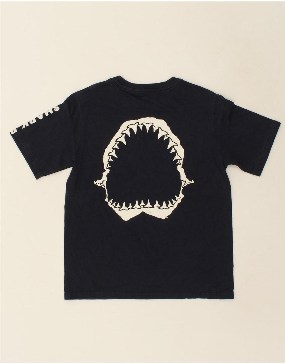 CHAMPION Boys Graphic T-Shirt Top 7-8 Years Navy Blue Vintage Champion and Second-Hand Champion from Messina Hembry 