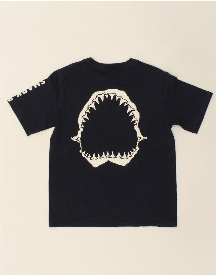 CHAMPION Boys Graphic T-Shirt Top 7-8 Years Navy Blue Vintage Champion and Second-Hand Champion from Messina Hembry 