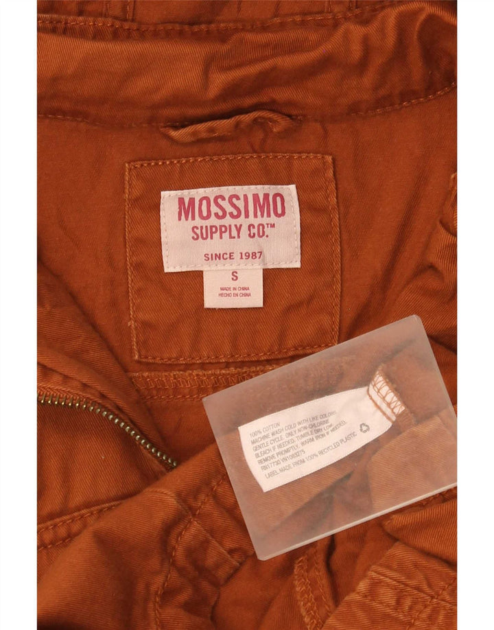 Giacca Parka con cappuccio da donna Mossimo UK 10 Small Marrone Cotone