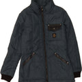 REFRIGIWEAR Mens Padded Jacket UK 38 Medium Black Polyester Vintage Refrigiwear and Second-Hand Refrigiwear from Messina Hembry 