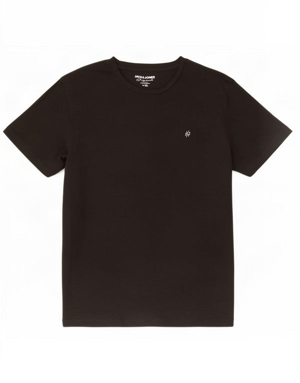 Мужская футболка Jack & Jones Top XL, черный хлопок