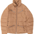 Geox Womens Respira übergroße wattierte Jacke UK 8 Small Beige Polyester