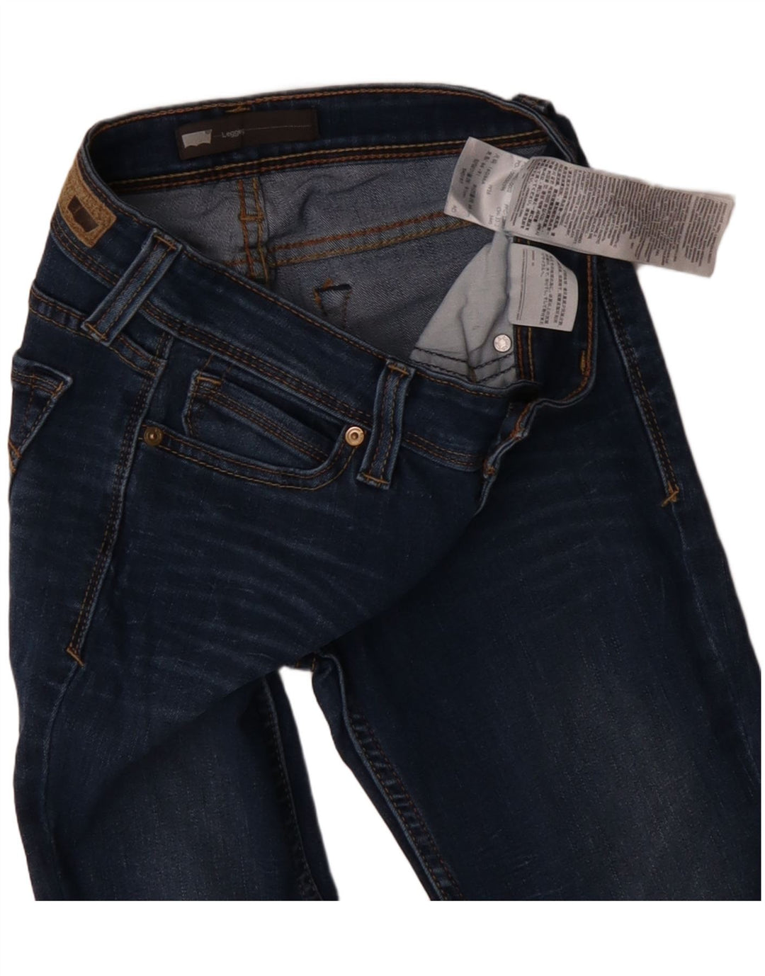 Levi's Dame Legging Bootcut Jeans W26 L29 Blå Bomuld