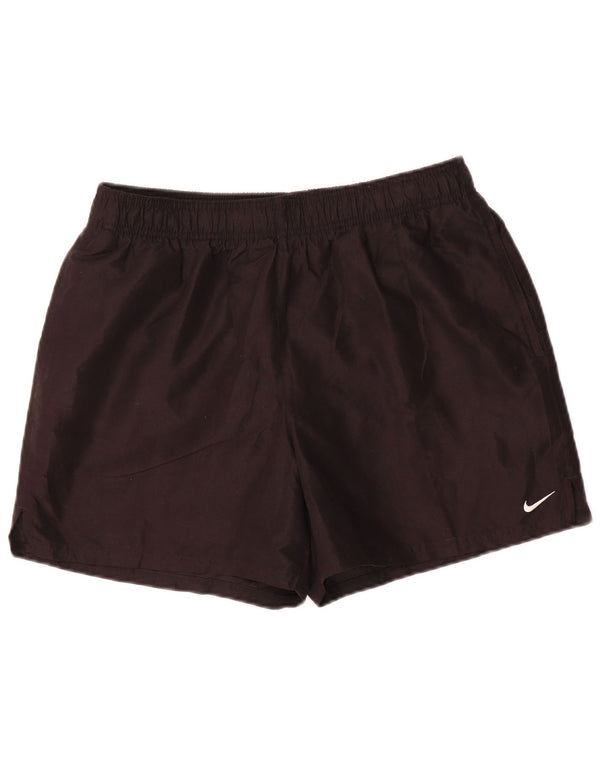 Pantaloncini sportivi da uomo Nike Large neri in poliestere