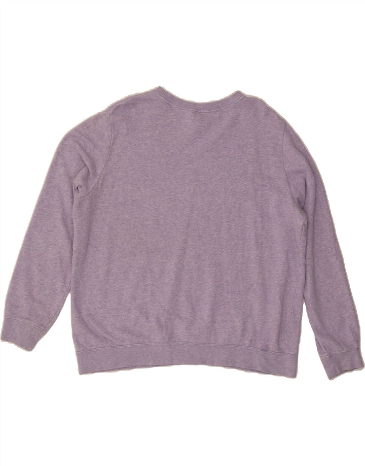 NIKE Womens Oversized Sweatshirt Jumper UK 18 XL Pink Cotton Vintage Nike and Second-Hand Nike from Messina Hembry 
