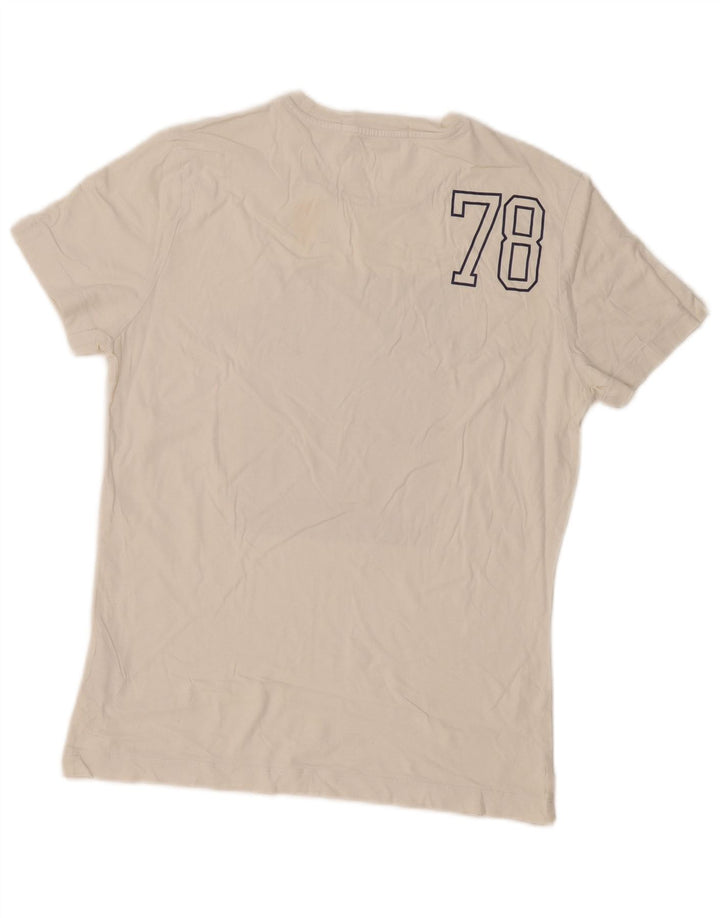 Maglietta grafica da uomo Calvin Klein Jeans Top in cotone bianco medio