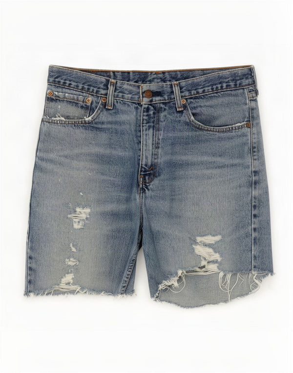 Ανδρικό τζιν σορτς Levi's 751 Distressed W34 Large Blue