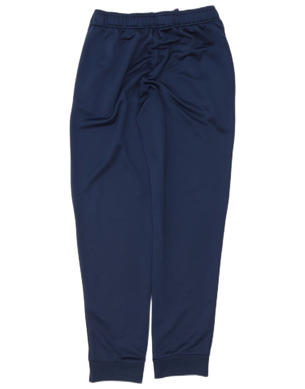 Pantaloni da tuta da uomo Adidas Joggers UK 40/42 Poliestere blu navy medio