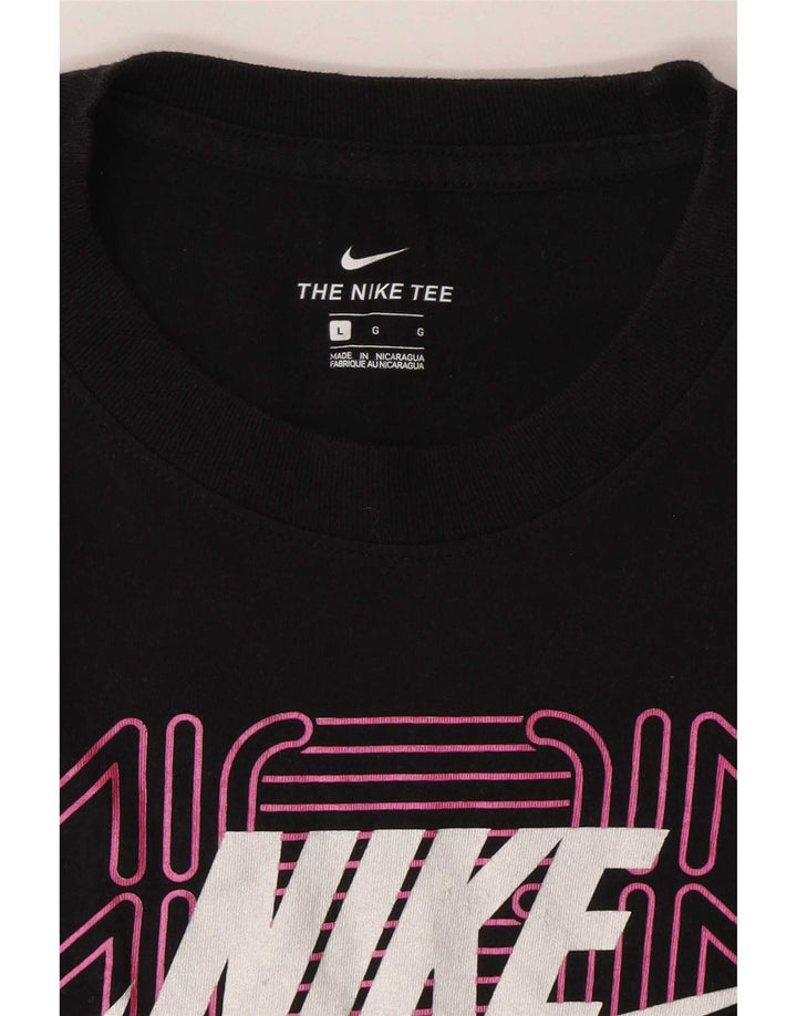 Nike Boys Grafisk T-Shirt Top 12-13 år Stor Sort