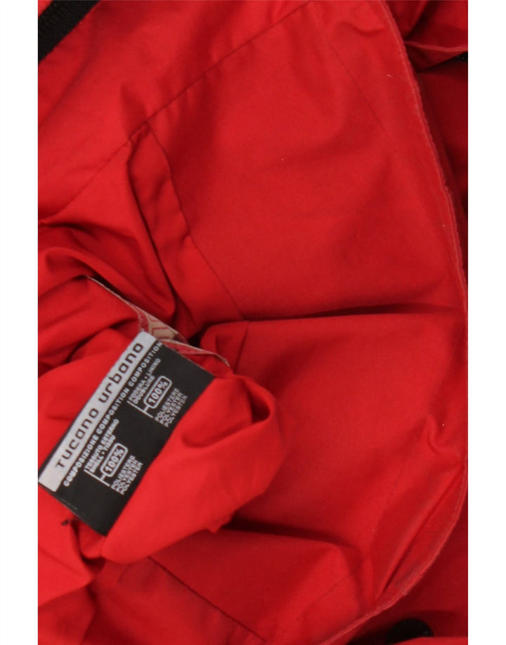 Tucano Urbano Herren Utility Jacke UK 44 2XL Rot Polyester