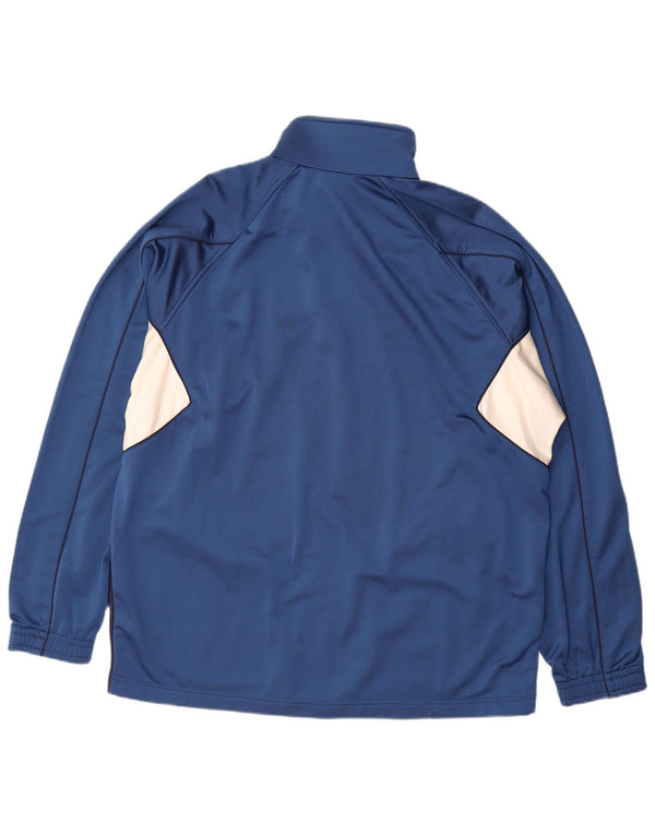 Diadora Træningsdragt til mænd Topjakke 2XL Blå Colourblock Polyester