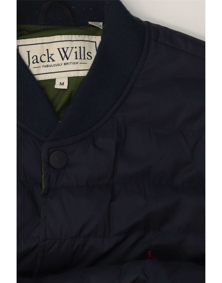 Jack Wills Ανδρικό μπουφάν με επένδυση UK 38 Medium Navy Blue