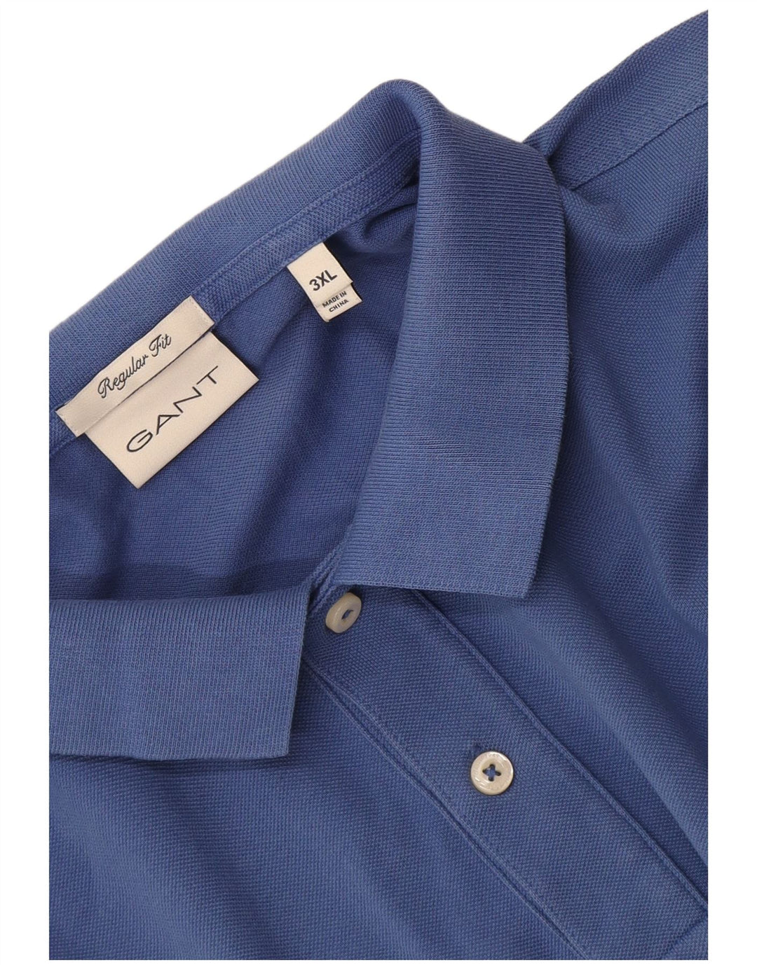 Gant Mens Regular Fit Polo Shirt 3XL Blue