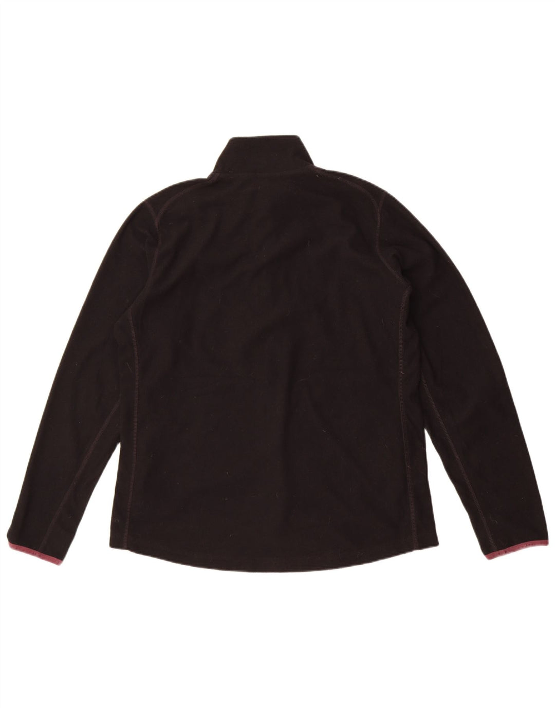 Rohan Mujer Chándal Top Chaqueta UK 40 Grande Poliéster Negro