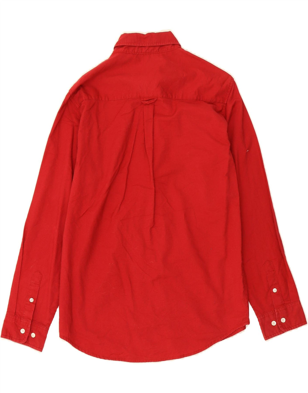 IZOD Boys Shirt 14-15 Years Large  Red Cotton Vintage Izod and Second-Hand Izod from Messina Hembry 