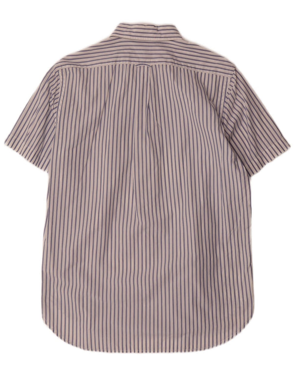 Marina Yachting Chemise à manches courtes pour homme Taille 41 Grandes rayures blanches