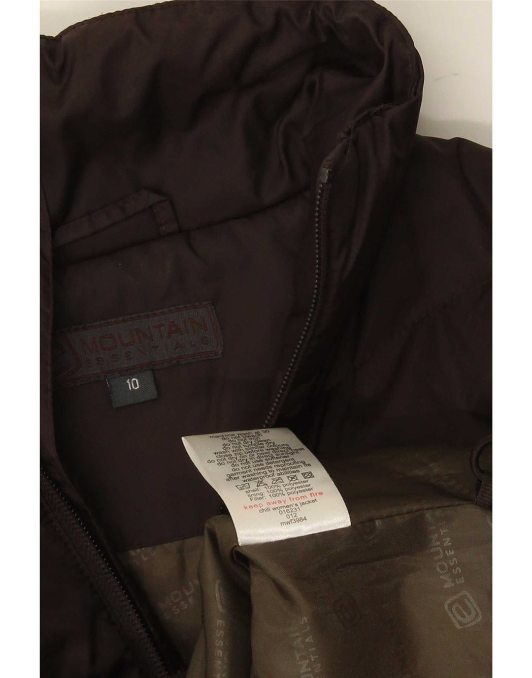 Mountain Essentials Γυναικείο υπερμεγέθη τζάκετ UK 10 Small Brown