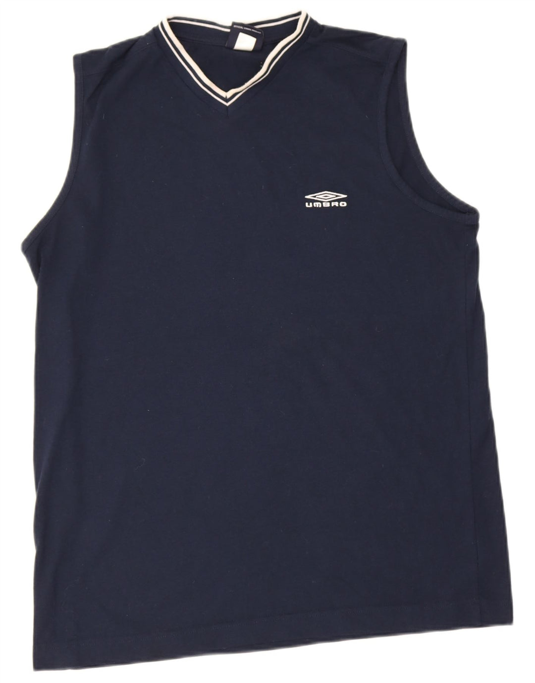 Umbro Hombre Chaleco Top Grande Azul Marino Poliéster