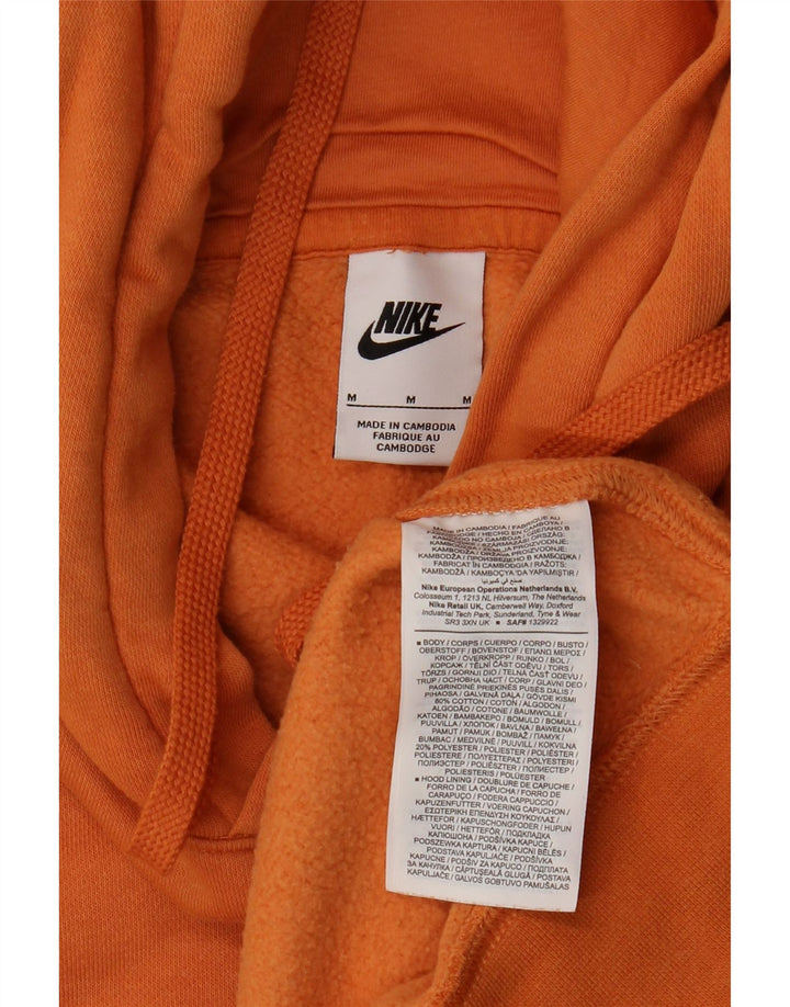 NIKE hættetrøje til mænd, medium orange bomuld