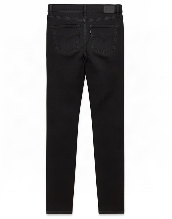 Calça jeans feminina Levi's 312 Shaping Slim W26 L32 algodão preto