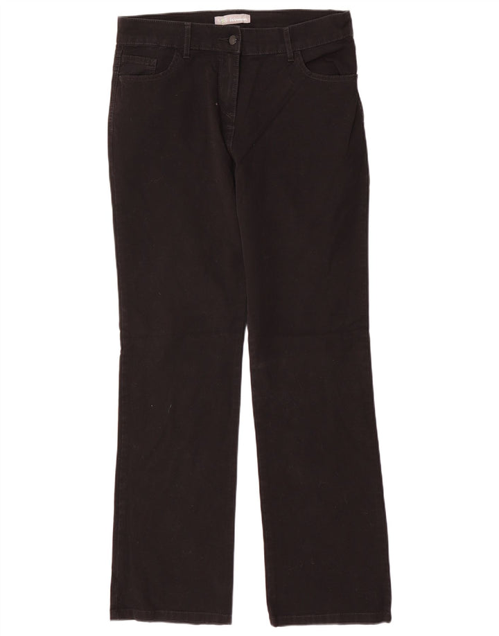 MARKS & SPENCER Blugi drepti pentru femei W32 L30 negri