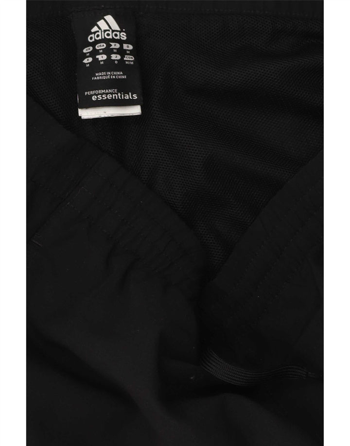 Pantaloncini sportivi Adidas Climalite da uomo medio poliestere nero